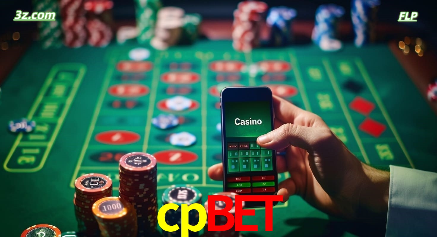 Cassino online móvel cpbet com apostas em roleta e fichas de pôquer